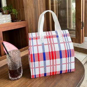 Bolsa Térmica Grande para Almuerzo, Pizza o Pastel, con Logotipo Personalizado al por Mayor, para Exteriores, con Cierre, Ecológica, para Bebidas y Vino - Product Image 5