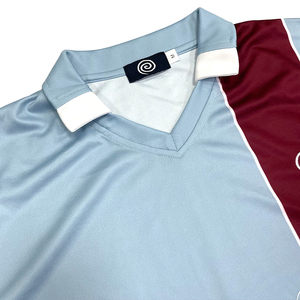 Camiseta de fútbol unisex de secado rápido transpirable de poliéster sublimado vintage personalizada - Product Image 4