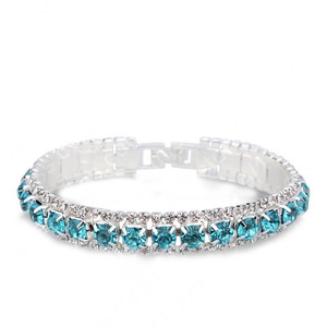 Nouvelle mode Bracelet complet en diamant pour femme mariée vêtements de mariage et accessoires génération cheveux - Product Image 1