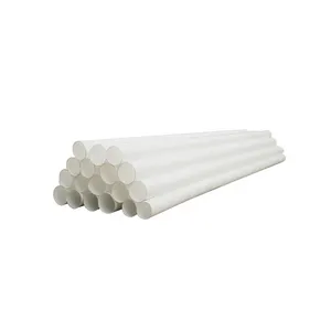 25*4mm billig und fein 100% jungfräulich suspendiertes Poly tetra fluor ethylen harz extrudiertes PTFE-Teflon rohr