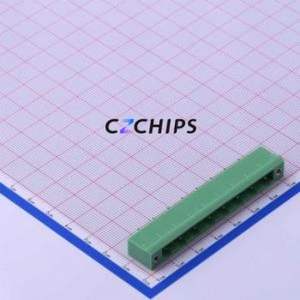 KF2EDGVM-7.62-8P Plug-in Terminal Block Through hole,P=7.62mm Connector Board-to-Board / Socket Closed Screw Fixing 1x8P 7.62mm - Product Image 1