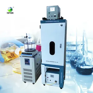 Toption Photoreactor Supplier Micro photo catalysts laboratory autoclave reactor price 150ml 300ml 500ml photocatalytic reactor