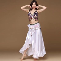 Ensemble jupe de performance pour femmes, grande taille, style Bollywood, Halloween, cosplay, princesse, danse du ventre indienne, pour fêtes et spectacles, vente en gros