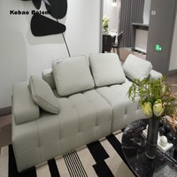 Moderne Umweltfreundliche Echtleder-Sektionalsofa-Kollektion Couch mit Hochwertigem Schaumstoff Modulares Sofa für Wohnzimmer