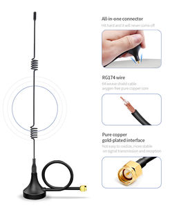 8DBI Câble d'antenne 2.4ghz à montage magnétique mobile à large bande à gain élevé 1.5M/3M - Product Image 3