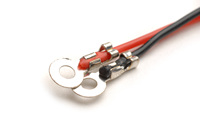 KYOSHO-Sistema de conteo de tiempo de vuelta a control remoto, cable de conexión de metal y plástico, para deportes, control remoto, 2 unidades