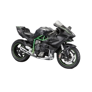 Maisto Kawasaki Ninja H2R 1:12 sepeda motor balap Diecast, simulasi paduan Model sepeda motor