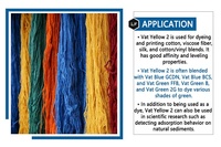 Colorant Synthétique Organique Jaune GCN (CAS 129-09-9) Haute Pureté 99% pour Teinture Textile, Mélange de Colorants pour Tissus, 25 kg par Fût