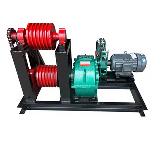 כננת חבל פלדה במהירות גבוהה JK1T במשקל טון אחד עם מנוע חשמלי ושלט רחוק להרמת/משיכת כלי רכב/סירות להנדסה - Product Image 1