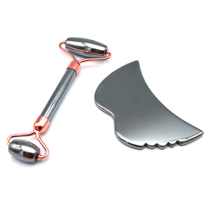 Set di Rulli per il <span class=keywords><strong>Viso</strong></span> in <span class=keywords><strong>Pietra</strong></span> Terahertz 2025, Strumento di Bellezza Anti-Età, <span class=keywords><strong>Massaggiatore</strong></span> per Occhi per il Trattamento del Gonfiore, Cura del <span class=keywords><strong>Viso</strong></span> - Product Image 2