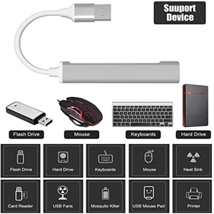 Adaptador multipuerto <span class=keywords><strong>USB</strong></span> 3,0 tipo C, 4 en 1, <span class=keywords><strong>ethernet</strong></span>, carga <span class=keywords><strong>USB</strong></span> C, para Macbook, <span class=keywords><strong>Lenovo</strong></span>, PS4, switch - Product Image 3
