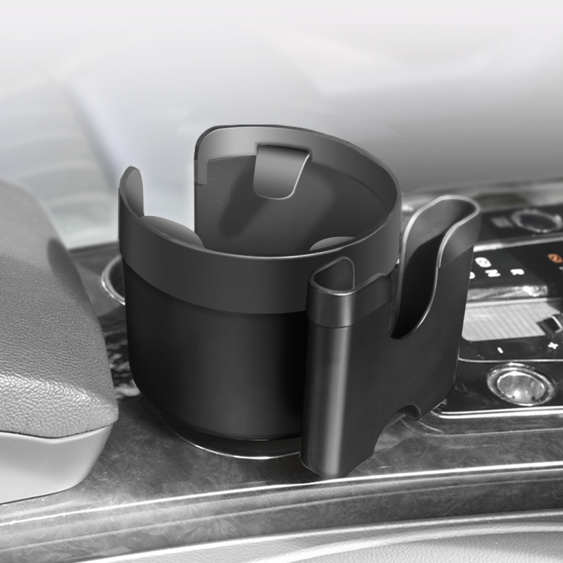 Universal 2-in-1 Car Cup Holder Expander Phone Mount | Adjustable Base for Large Bottles | JOYREN J5