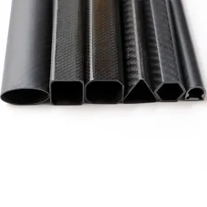 The Most Popular High-quality Buy Carbon Fiber Pipe Carbon Fiber Molding 3k Twill Light Carbon Fiber Tube 50mm