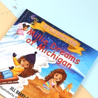 Services de coloriage avec impression personnalisée Illustration d'activité de dessin de conception Conte de fées Livre d'histoires pour enfants