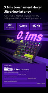 For M30HE New Single Hand Mechanical Magnetic <b>Switch</b> <b>USB</b> Type-C Wired Mini Gaming Keyboard Low Latency Hot Swap Office Gift - Product Image 6