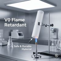 Boîtier de tube lumineux LED RGB avec diffuseur en PC laiteux