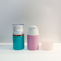 Conteneur cosmétique en plastique vide personnalisé de 30 ml, 50 ml, 100 ml, flacon cosmétique sous vide sans air, flacon pompe pour lotion sans air