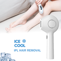 Appareil d'épilation au laser IPL avec technologie de refroidissement par glace indolore, 999 999 tirs, pour une épilation permanente à domicile pour les femmes