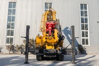 Compresseur d'air pour plateforme de forage de puits d'eau, machine de forage mobile sur chenilles DTH de 1000 m, moteur Cummins, prix d'usine en gros