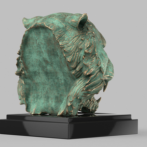 Figuras de Colección Personalizadas al por Mayor, Tigre Corroído en <span class=keywords><strong>3D</strong></span> - Product Image 5