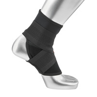 Attelle de cheville élastique réglable à compression pour le sport et la course, bandage de maintien et protection pratique pour la cheville
