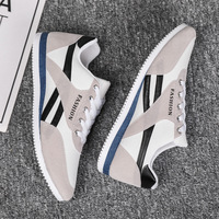 Nouvelles baskets décontractées Agan à lacets en maille, plates, tendance, polyvalentes, color-block, respirantes, durables, pour le voyage et le sport