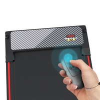 Nueva Caminadora Eléctrica Portátil de Doble Cara con Masaje de Pies, Pantalla LED, Uso Doméstico, Capacidad de Carga de 100 kg, Motor Silencioso de 0.65 HP, Manual