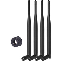 Antenne Wi-Fi extérieure sans fil étanche à montage par vis, gain 6,5 dBi, signal puissant 868 MHz 915 MHz, prix usine