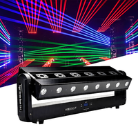 Grace Laser + Lumière stroboscopique + Lumière LED à faisceau 3 en 1, lumière de scène à tête mobile pour discothèque, bar laser