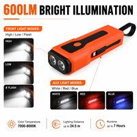 Lampe d'extérieur portable multifonction Z828 / Power Bank rechargeable, lampe magnétique pour vélo, pour le camping et le cyclisme