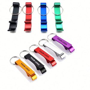 Colorful Small and Practical <b>Beer</b> Openers Premium Metal Keychain Beverage Bottle Opener Easy to Carry - Product Image 1