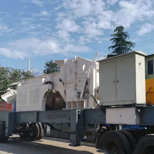 Trituradora de Impacto Móvil con Ruedas para Reciclaje en Construcción Urbana y Demolición - Product Image 1