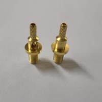 Connecteur coaxial M5-C-K1.5 pour fenêtre, en cuivre, connecteur femelle M5 pour RG316, fourni par l'usine