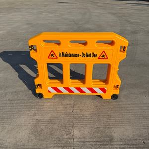 Yüksek Kaliteli Enjeksiyon Kalıplı Katlanabilir Genişletilebilir Güvenlik Bariyeri PE Asansör Bakım Barikatı - Product Image 5