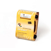 Ruban pour imprimante de cartes Zebra ZXP série 3, couleur YMCKO, 280 impressions, ruban pour machine d'impression