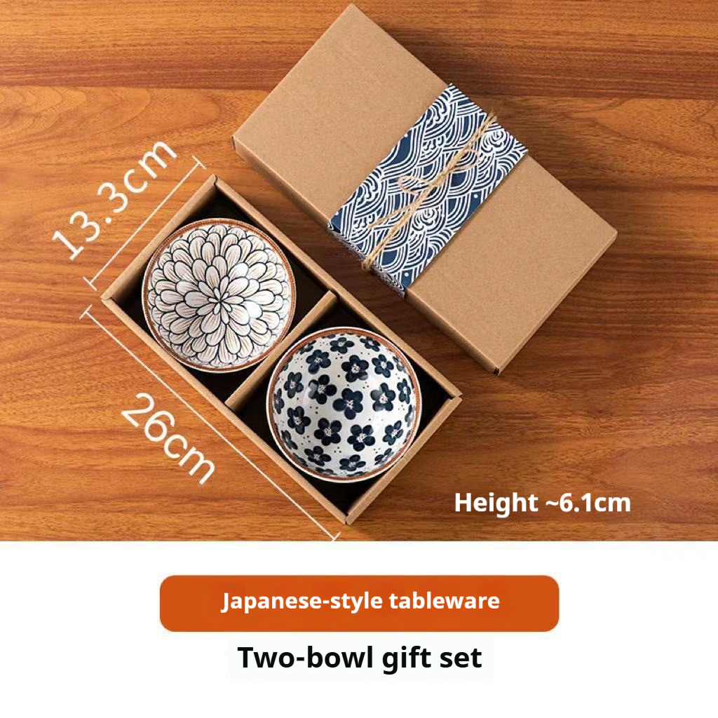 Chocolat+Bleu - Coffret cadeau 2 bols
