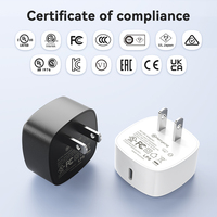 Chargeur rapide Type C Merryking OEM avec logo personnalisé, 15W, prise US pour routeur WiFi