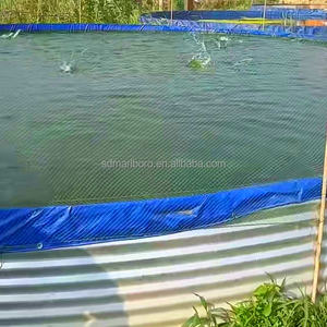 Pvc Gegalvaniseerde Bladvisvijver Voor Aquacultuur En Boomgaard Wateropslag <span class=keywords><strong>Koi</strong></span> Kreeft Fokkerij Tilapia Vijver Gegalvaniseerde Aquariumtanks - Product Image 1
