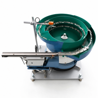 Alimentateur vibrant à godets avec moteur à rail linéaire pour le tri et l'orientation automatiques des pièces de type broche, destiné à l'automatisation des lignes d'assemblage