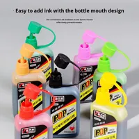 25ML 12 Couleurs Remplissage D'encre pour Art Supermarché Pharmacie Affiche Publicitaire Pop Marker Pen