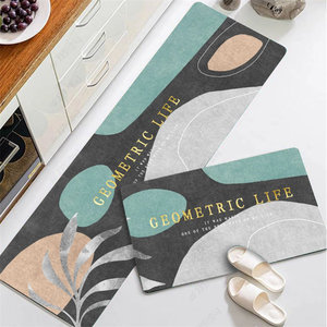 Non slip Custom Printing Ground Mat <strong>Washable</strong> Kitchen <strong>Carpet</strong> <strong>Runner</strong> - Product Image 2