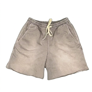 Pantalones Cortos Elásticos de Algodón Transpirable para Hombre, de Cintura Alta, Resistentes al Sol, Hechos en Pakistán, para Uso Casual y Deportivo, con Patrón Liso Lavado, los Más Vendidos - Product Image 1