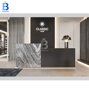 Tùy chỉnh cao cấp Boutique cửa hàng quần áo thiết kế hiển thị Kệ dẫn ánh sáng treo tường kệ truy cập quần áo cửa hàng hiển thị giá - Product Image 3