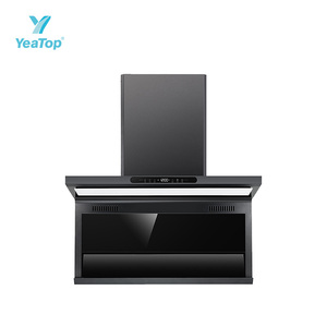 Home <strong>Kitchen</strong> 90cm Smart Range Hood with Touch Voice Control Wall Mounted Chimney <strong>Extractor</strong> <strong>Fan</strong> Cooker Hood with CE - Product Image 5