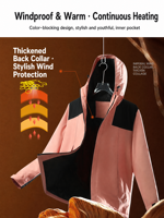 Veste d'extérieur unisexe personnalisée à capuche rigide, coupe-vent, imperméable, chaude, épaisseur standard, avec doublure en coton intégrée, pour la randonnée et le camping, avec fermeture éclair