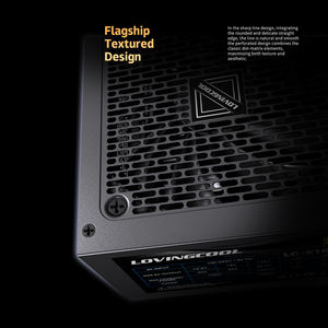 Lovingcool แหล่งจ่ายไฟ ATX3.1 1000<span class=keywords><strong>ว</strong></span>ัตต์ PCIE5.1พร้อมใช้งาน80พลัสโกลด์เต็มรูปแบบแบบสากลสำหรับเกมพีซีจำน<span class=keywords><strong>ว</strong></span>นมาก - Product Image 3