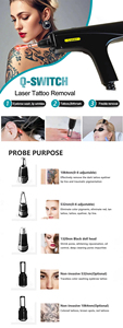 Máquina de Belleza 2 en <span class=keywords><strong>1</strong></span> con Láser de Diodo de 808nm para Depilación y Láser de Picosegundos de 1064nm para Eliminación de Tatuajes - Product Image 5