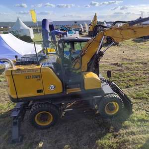 XE160WE Excavatrice sur roues haute performance de 16 tonnes pour les projets de construction et de terrassement - Product Image 1