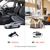 Réfrigérateur-congélateur mobile TW55 Alpicool, très vendu, pour voiture, avec batterie amovible et alimentation solaire, OEM/ODM, DC 12/24V AC 240V