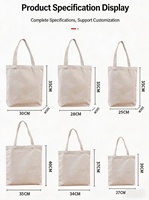 Sac fourre-tout en toile durable, léger et lavable, idéal pour les sorties à la plage et les escapades de week-end, un compagnon fiable pour le quotidien